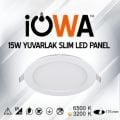 İowa TK-1415 15W Sıva Altı Panel Led Beyaz 6500K
