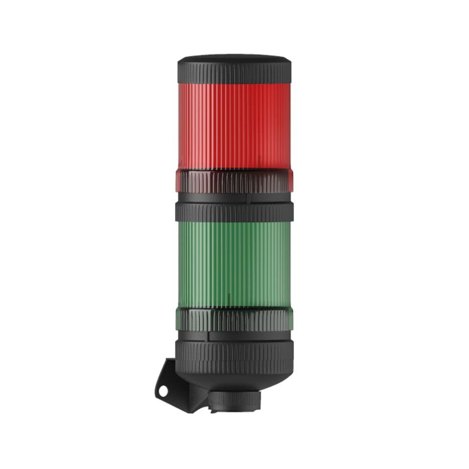 Ø70 2 KAT IŞIKLI KOLON MULTİ LED BUZZER DUVAR MONTAJ MS 4035.1.2.110-220VAC