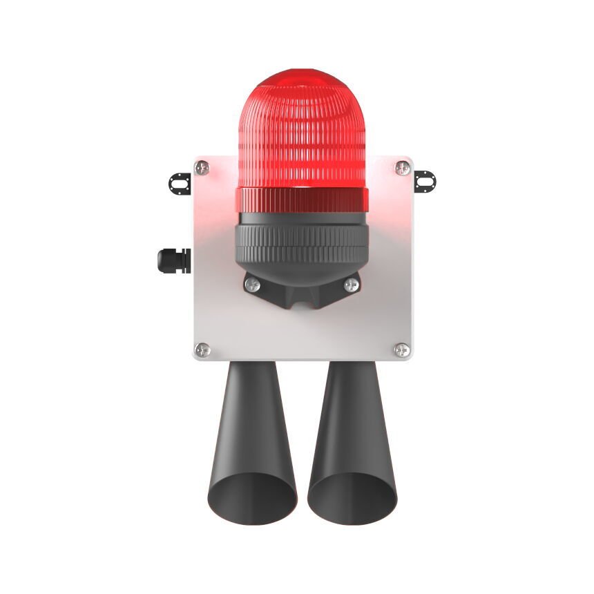 LED MULTİFONKSİYON 2X 43 SES SİREN MS 5805.1.12-24VAC/DC