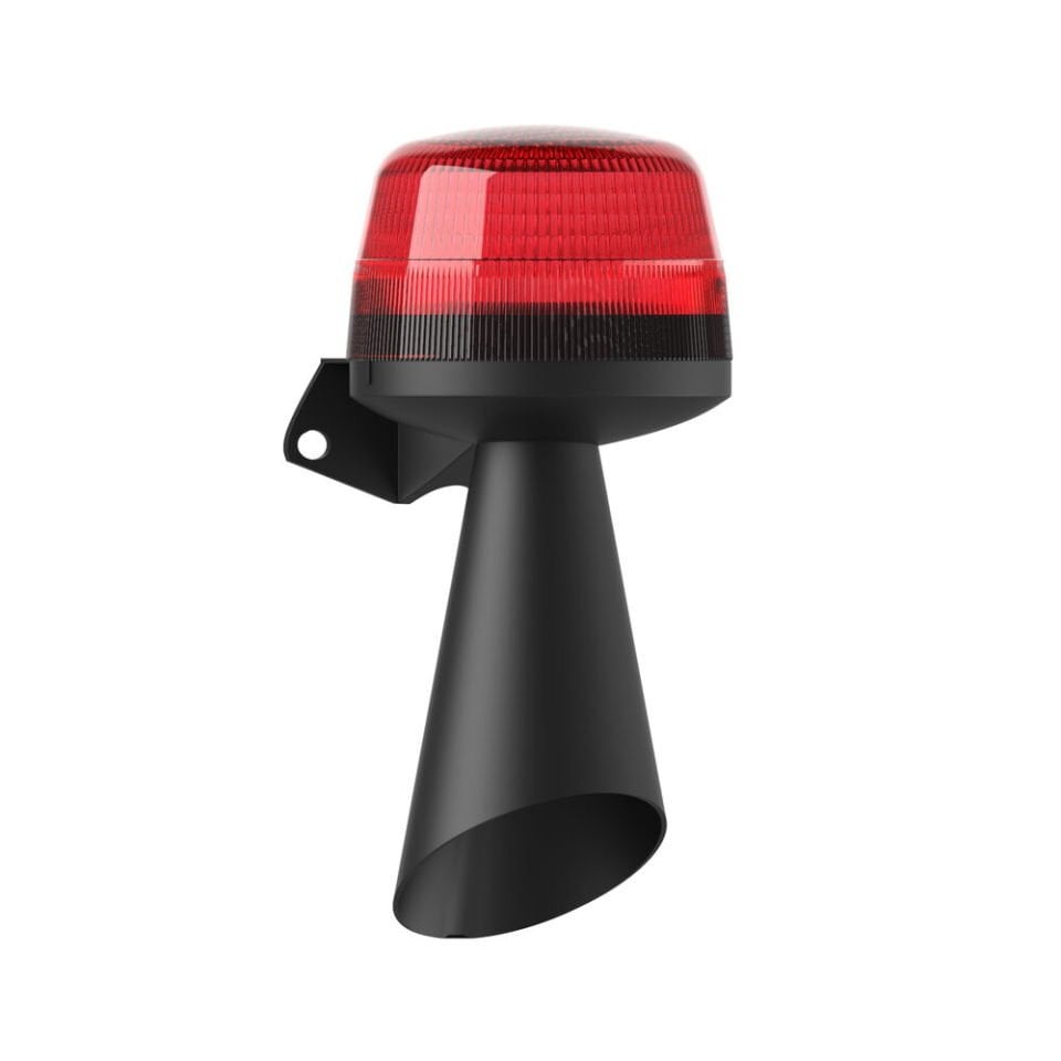 LED MULTİFONKSİYON 10 SES BORULU SİREN MS 5841.1.12-24VAC/DC