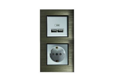 ALG112-71 AsFir Alüminyum Bronz Dikey İkili Çerçeve (Mekanizma Hariç)