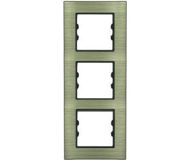 ALG113-71 AsFir Alüminyum Bronz Dikey Üçlü Çerçeve (Mekanizma Hariç)