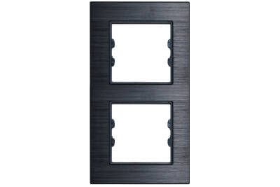 ALG312-71 AsFir Alüminyum Onyx Dikey İkili Çerçeve (Mekanizma Hariç)