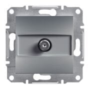 Schneider Electric EPH3700162 Asfora Plus Çelik Sat Priz Sonlu 1Db Çerçevesiz
