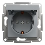 Schneider Electric EPH3100162 Asfora Plus Çelik Kapaklı Topraklı Priz Çerçevesiz