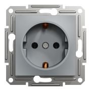 Schneider Electric EPH2900162 Asfora Plus Çelik Topraklı Priz Çerçevesiz