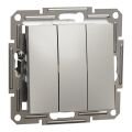 Schneider Electric EPH2100169 Asfora Plus Bronz Üçlü Anahtar Çerçevesiz