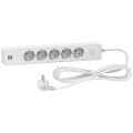 Schneider Electric ST945U3W 2USB'li 5'li Grup Priz 3 Metrelik