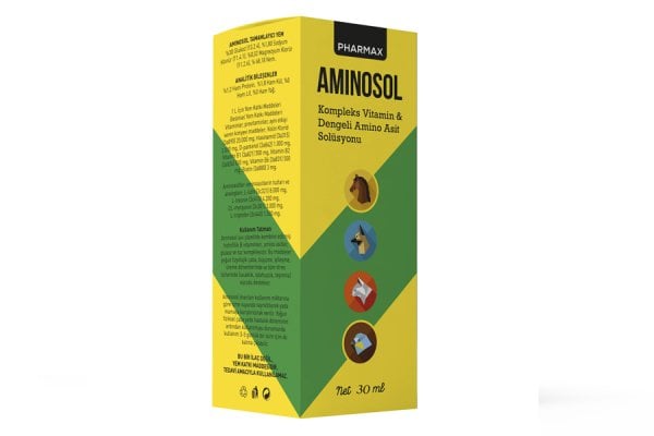 Pharmax Aminosol Vitamin ve Aminoasit Solüsyonu 30 ML