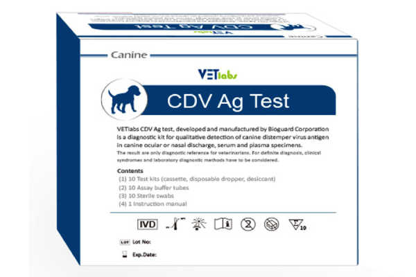 Bioguard CDV Ag Test Distemper Köpek Hızlı Test Kiti