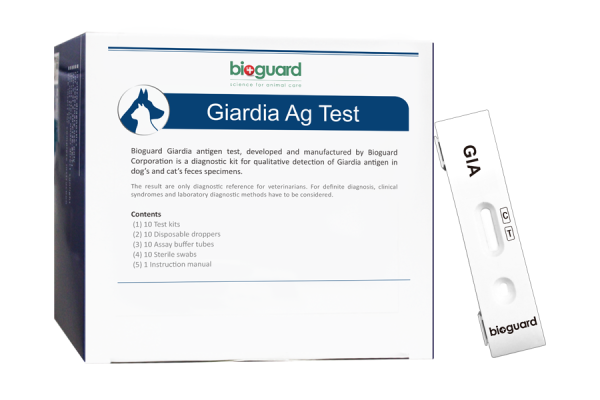 Bioguard Canine Giardia Ag Köpek Hızlı Test Kiti