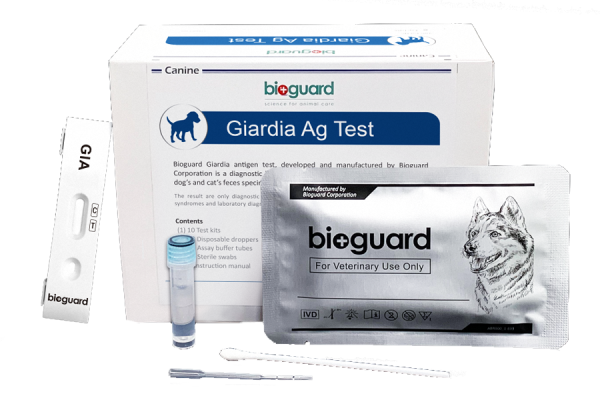 Bioguard Canine Giardia Ag Köpek Hızlı Test Kiti