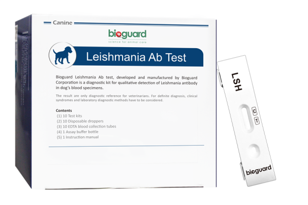 Bioguard Leishmania Ab Köpek Hızlı Test Kiti
