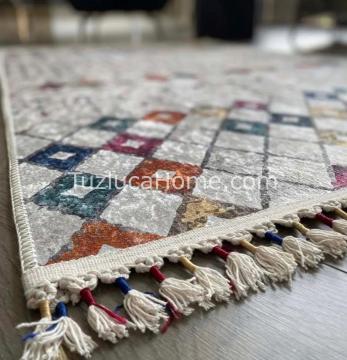Tuzluca Home Yıkanabilir Dokuma Taban Kilim 0020