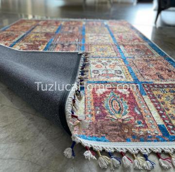 Tuzluca Home Yıkanabilir Dokuma Taban Kilim 0021