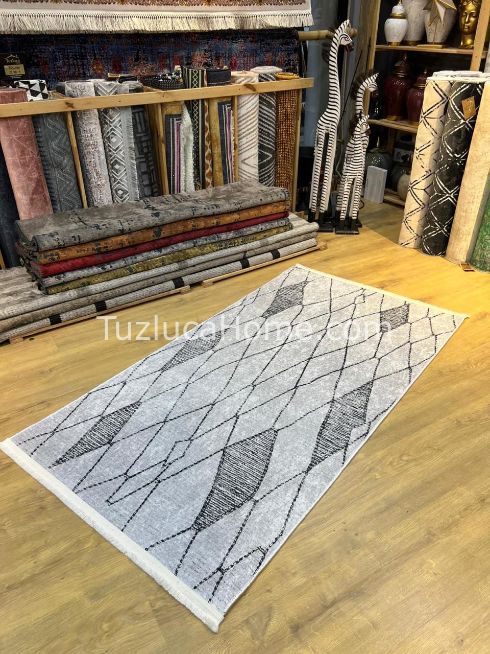 Tuzluca Home Yıkanabilir Dokuma Taban Kilim 0028