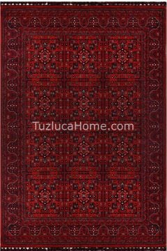 Afgan Klasik Tarz Çamaşır Makinasında Yıkanan Dokuma Kilim 01