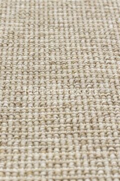 Doğal Jüt İplik Sisal Halı Özel Ölçü 07-104