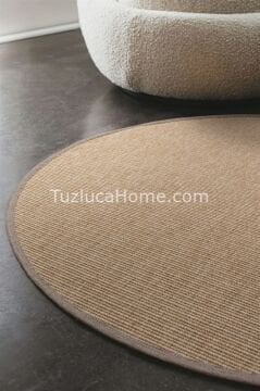 Doğal Jüt İplik Sisal Halı Özel Ölçü 01-201
