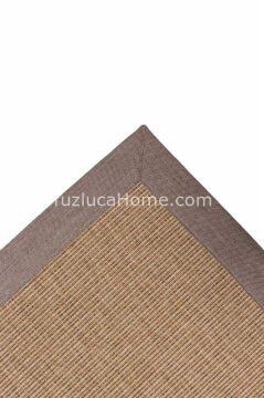 Doğal Jüt İplik Sisal Halı Özel Ölçü 01-201