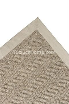 Doğal Jüt İplik Sisal Halı Özel Ölçü 02-104