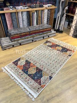 Tuzluca Home Yıkanabilir Dokuma Taban Kilim 0043
