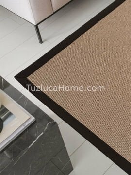Doğal Jüt İplik Sisal Halı Özel Ölçü 08