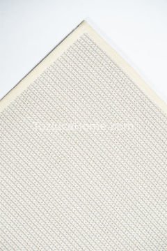 Sisal Halı Çerçeve Krem Sisal Beyaz