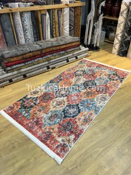 Tuzluca Home Yıkanabilir Dokuma Taban Kilim 0054