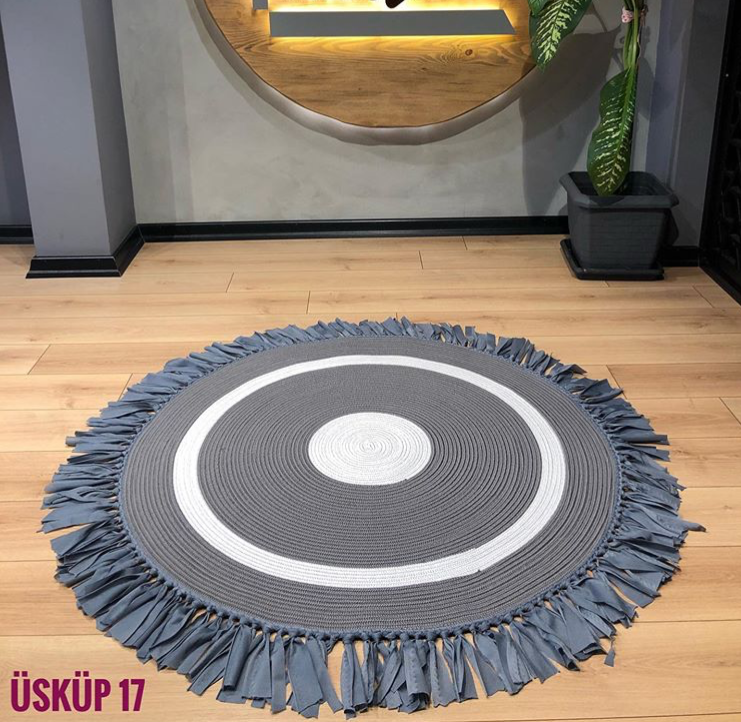 Jüt Halı Doğal El Yapımı Model:225