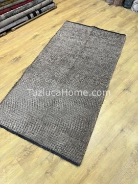 Zenith Çamaşır Makinasında Yıkanabilir Özel Ölçülü Şönil Dokuma Kaymaz Taban Kilim Vizon