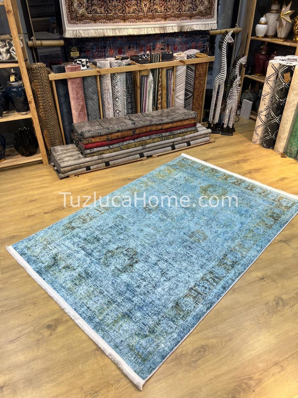 Tuzluca Home Yıkanabilir Dokuma Taban Kilim 0061