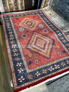 Tuzluca Home Yıkanabilir Dokuma Taban Kilim 0078
