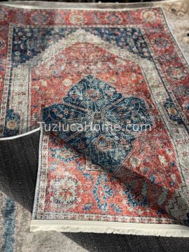 Tuzluca Home Yıkanabilir Dokuma Taban Kilim 0080
