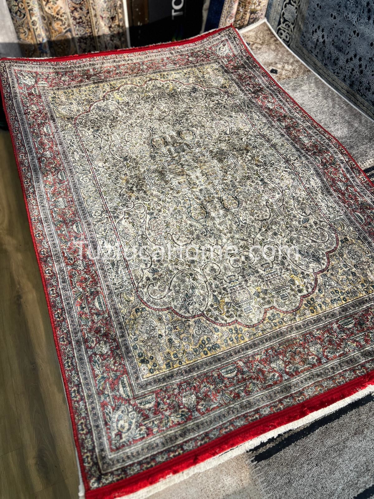 Tuzluca Home Yıkanabilir Dokuma Taban Kilim 0082