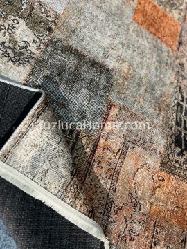 Tuzluca Home Yıkanabilir Dokuma Taban Kilim 0090