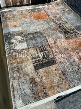 Tuzluca Home Yıkanabilir Dokuma Taban Kilim 0090