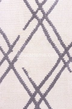 Tuzluca Home Bohem İskandinav Tarz Özel Ölçülü l Makina Halısı 01 Gri