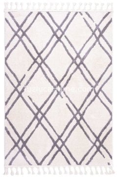 Tuzluca Home Bohem İskandinav Tarz Özel Ölçülü l Makina Halısı 01 Gri