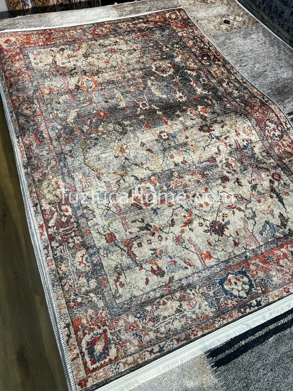 Tuzluca Home Yıkanabilir Dokuma Taban Kilim 0093