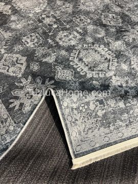 Tuzluca Home Yıkanabilir Dokuma Taban Kilim  Vintage 0096