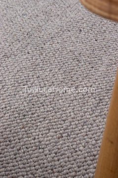 %100 Doğal Yün Halı Gri