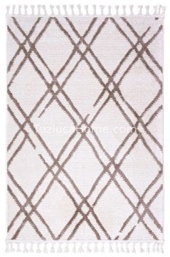 Tuzluca Home Bohem İskandinav Tarz Özel Ölçülü l Makina Halısı 03 Bej