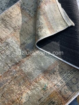Tuzluca Home Yıkanabilir Dokuma Taban Kilim Patchwork 0101
