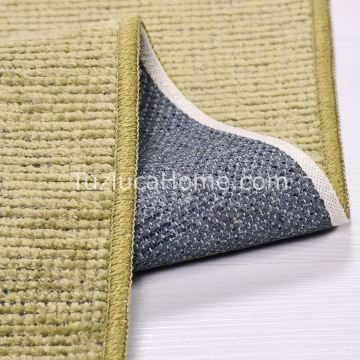 Tuzluca Home Yıkanabilir Sade Dokuma Kilim Özel Ölçü Yeşil