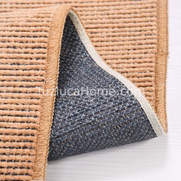 Tuzluca Home Yıkanabilir Sade Dokuma Kilim Özel Ölçü Camel