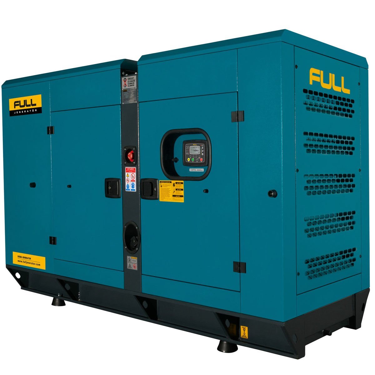 FULL FR-50 KABİNLİ DİZEL JENERATÖR 50kVA RICARDO MOTORLU