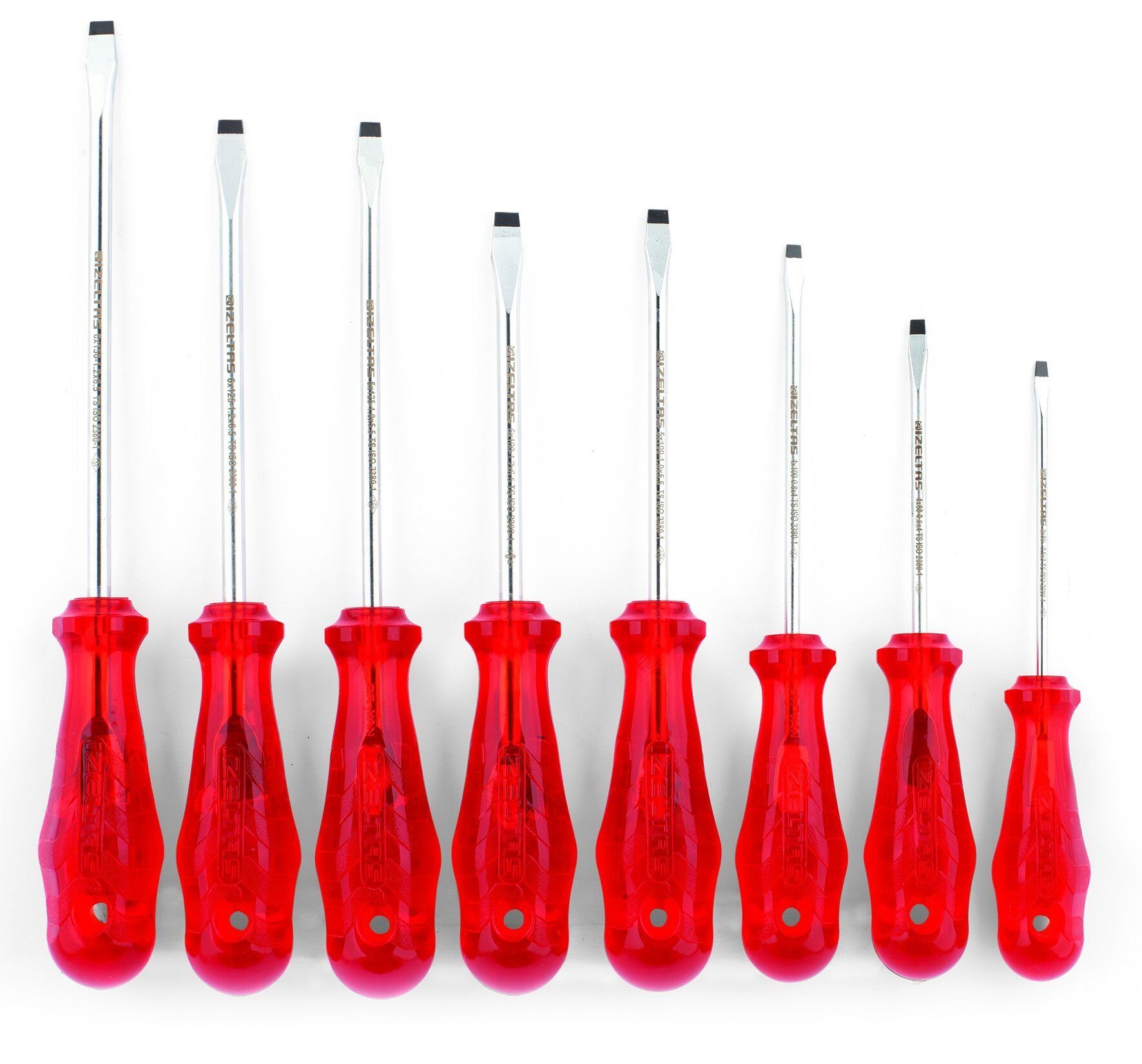 KRAFT SERİ DÜZ UÇLU TORNAVİDA SERİSİ 8 PARÇA