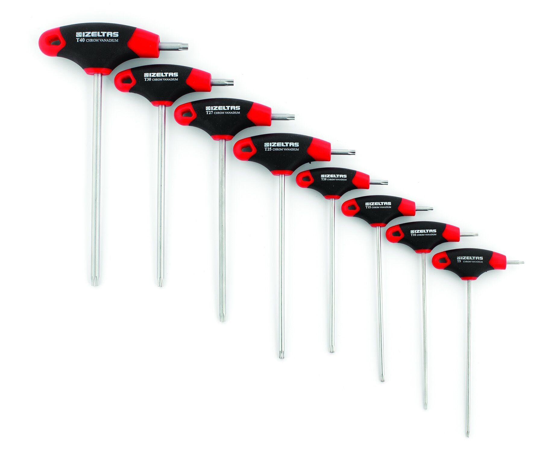 T TİPİ TORX ALLEN ANAHTAR TAKIMI 8 PARÇA