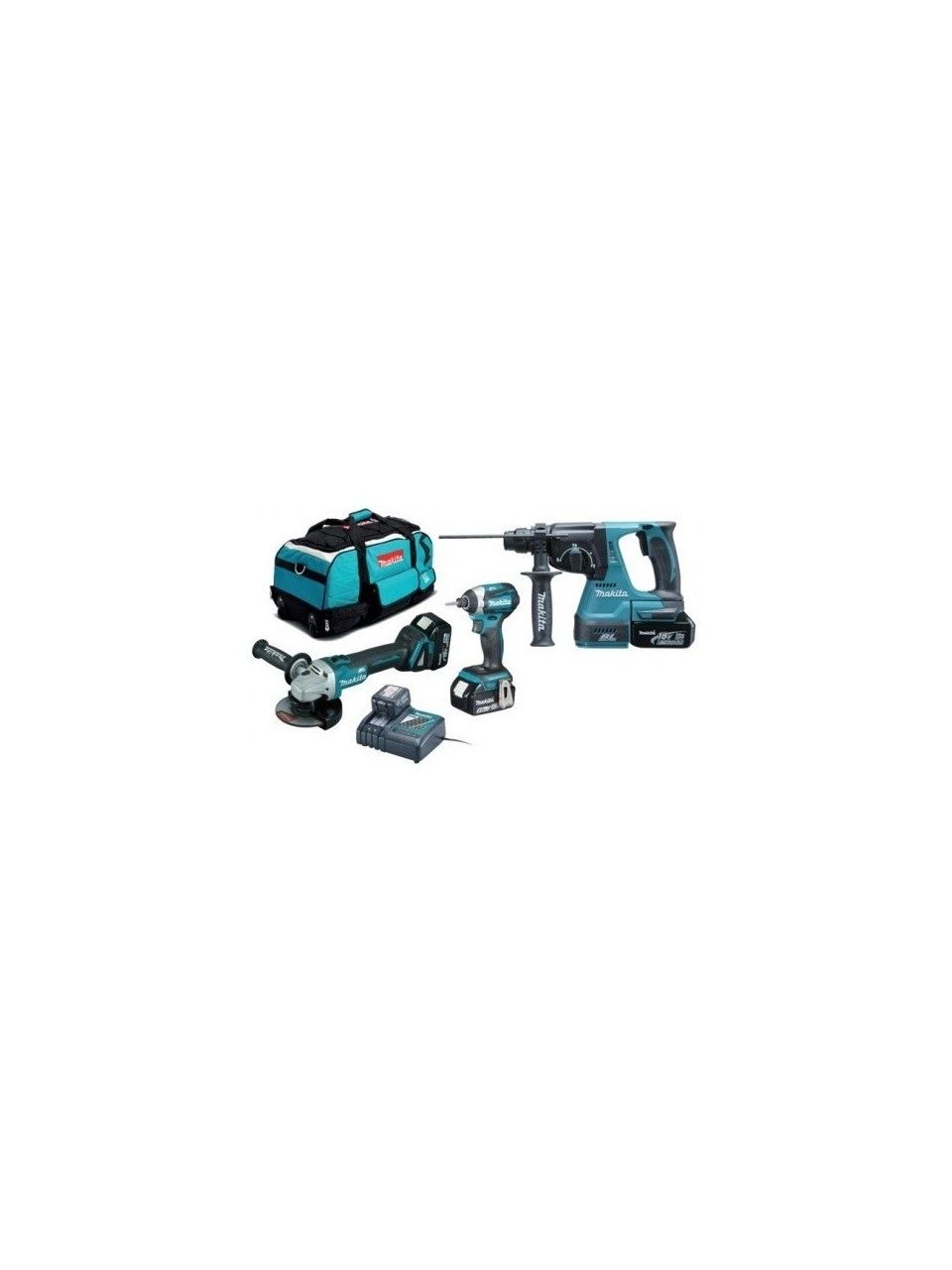 Makita DLX3070TX Darbeli Akülü Vidalama Seti 18V 5.0AH
